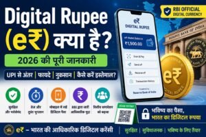 Digital Rupee (e₹) Kya Hai in Hindi | RBI CBDC Guide 2026 | Digital Rupee vs UPI | LoanHaat.com