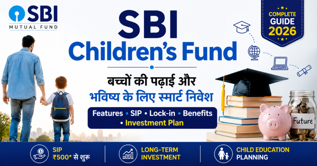 SBI Children's Fund Features, SIP, Benefits and Lock-in Period in Hindi