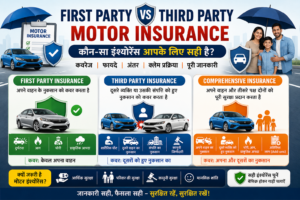 First Party vs Third Party Motor Insurance in Hindi Comparison Guide for Car and Bike Insurance