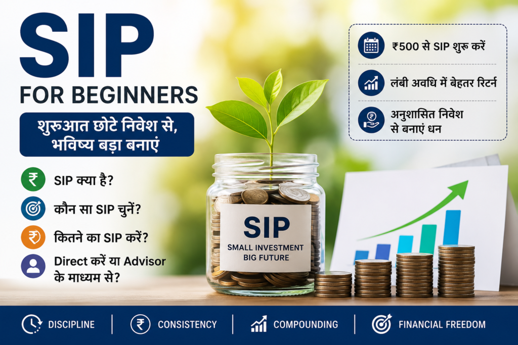 SIP for Beginners in Hindi – शुरुआती निवेशकों के लिए SIP गाइड