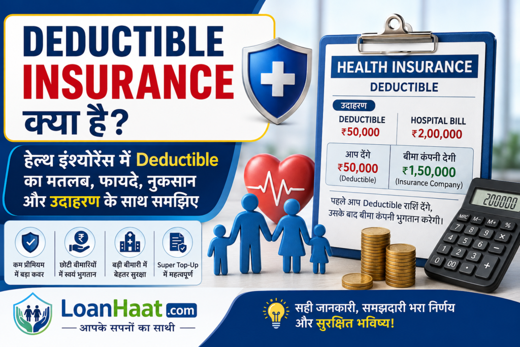 हेल्थ इंश्योरेंस में Deductible क्या है – उदाहरण सहित आसान हिंदी गाइड"